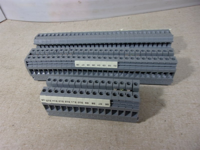 Kema Keur M 6/8 5118 Terminal Blocks, Lot of 74 *FREE SHIPPING*