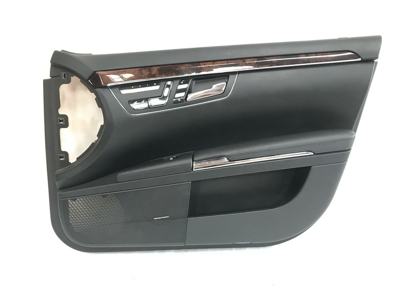 07-13 MERCEDES S550 FRONT RIGHT PASSENGER SIDE DOOR TRIM PANEL OEM