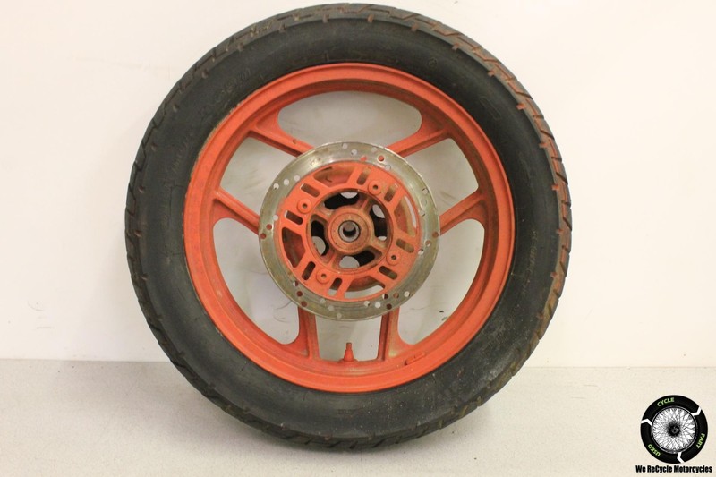 1998 Kawasaki Ninja 250R EX250F REAR WHEEL BACK RIM W BRAKE DISC EX 250 98