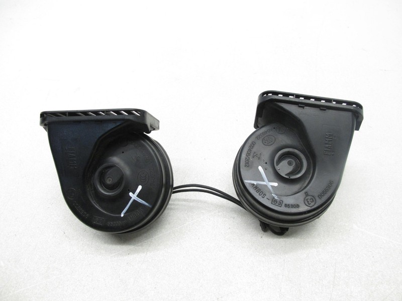 12-19 JAGUAR XF XFR 14-19 F-TYPE HIGH LOW TONE HORN SET LEFT RIGHT OEM 092424