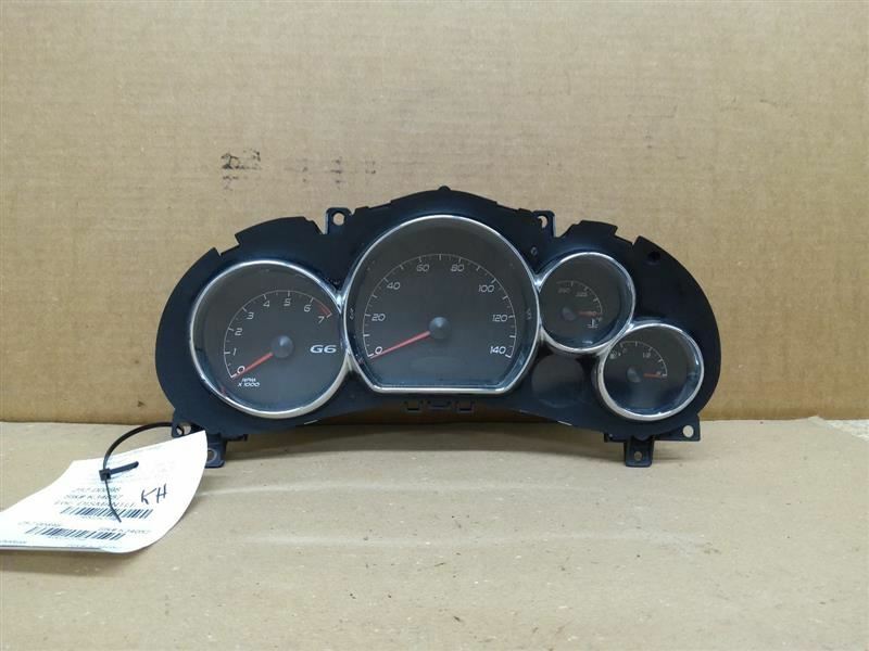 Speedometer MPH ID 15874740 Fits 07 G6 252756