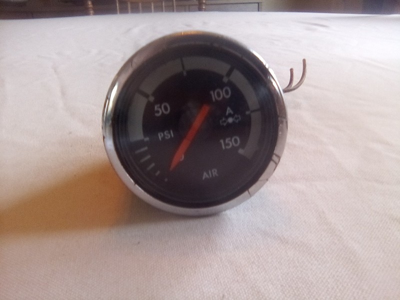 Freightliner 22-46510-110 Secondary PSI Gauge "READ DESCRIPTION"