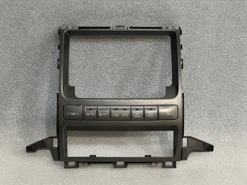 03 04 05 06 07 08 09 Lexus GX470SUV Heater/Radio Dash Trim Bezel GREY *WEAR*