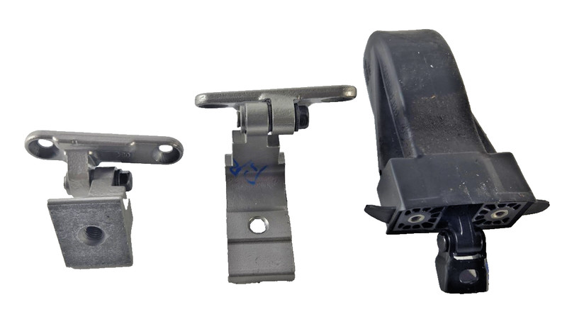 2010 2016 BMW 550i Right Passenger Rear Door Upper Lower Hinge Hinges Check OEM