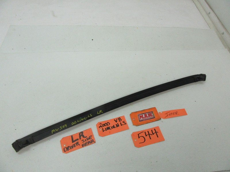 LINCOLN LS LEFT REAR INNER DOOR PANEL SEAL WEATHER RUBBER STRIP LR L DRIVER SIDE