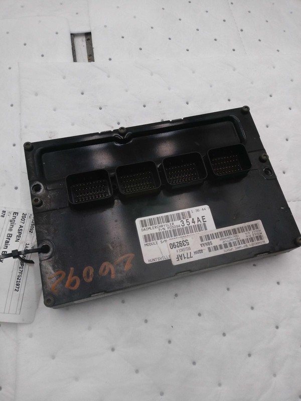 2007 Chrysler Aspen Engine Control Module ECM OEM 05094354AD 123K Miles