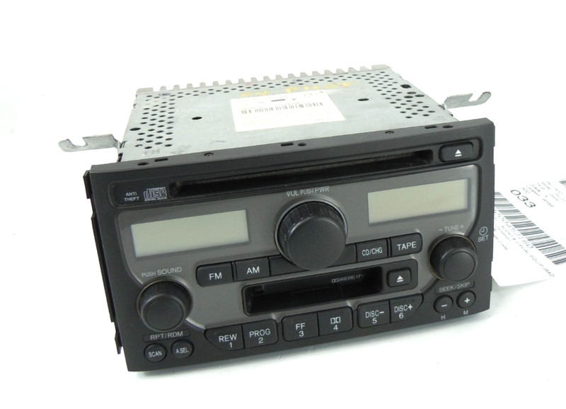 2003-2005 Honda Pilot AM FM Radio CD Disc Cassette Player Receiver OEM