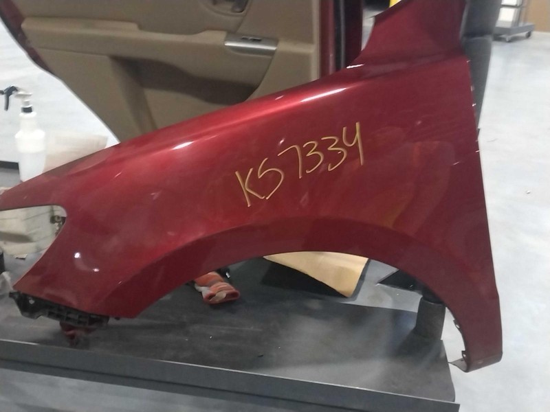 2012 Hyundai Santa Fe Left Fender 51618 Red 32K Miles OEM Replacement Part