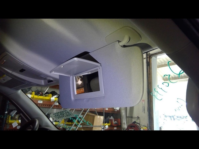 Passenger Sun Visor Classic Style Fits 14-19 SIERRA 1500 PICKUP 1649470