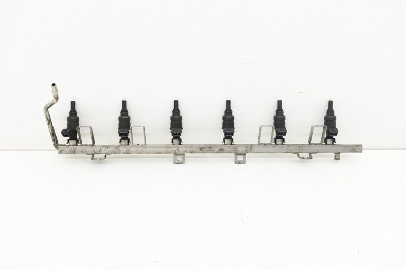 2002 BMW Z3 M54 M54B25 2.5L Fuel Rail With Injectors OEM 96k KW52