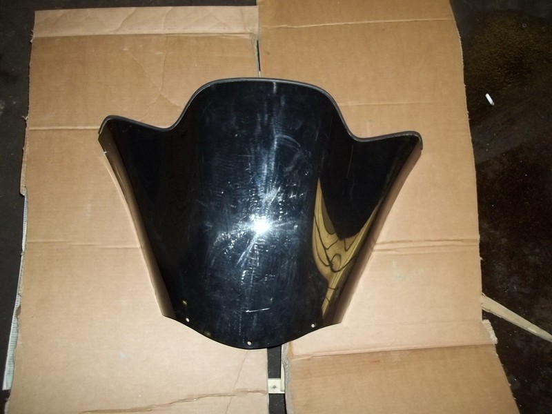 Snowmobile Windshield, Black *FREE SHIPPING*