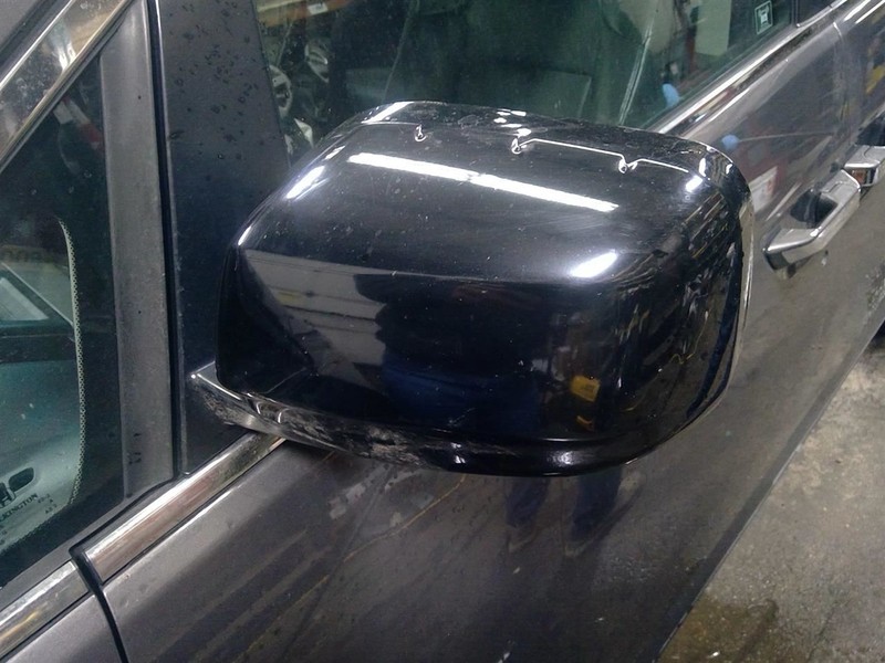 Driver Side View Mirror Power US Market Gloss Black Fits 11-13 ODYSSEY 1733146