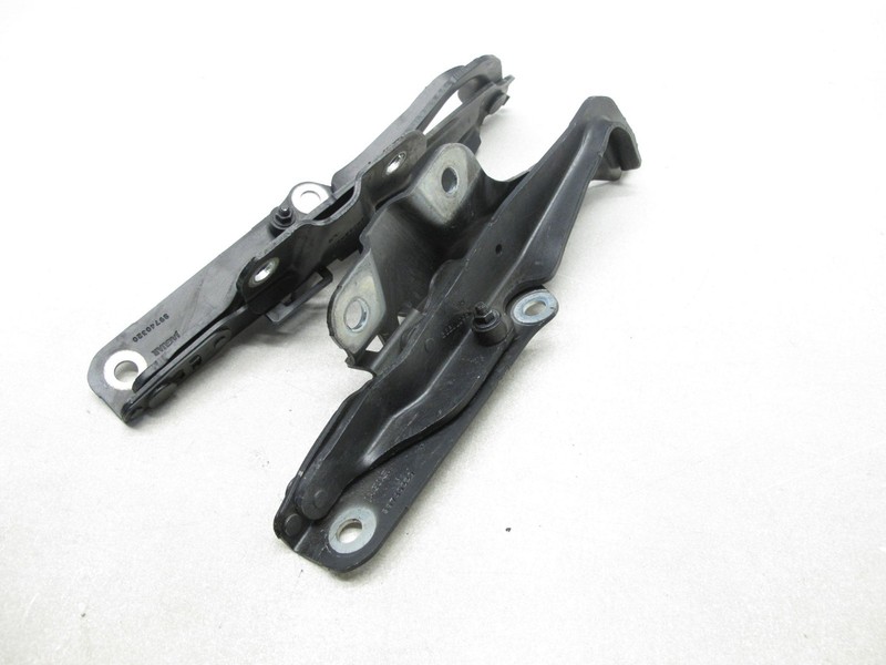 09-15 JAGUAR XF XFR XFR-S BONNET HOOD HINGE SUPPORT PAIR SET LEFT RIGHT OEM 0924