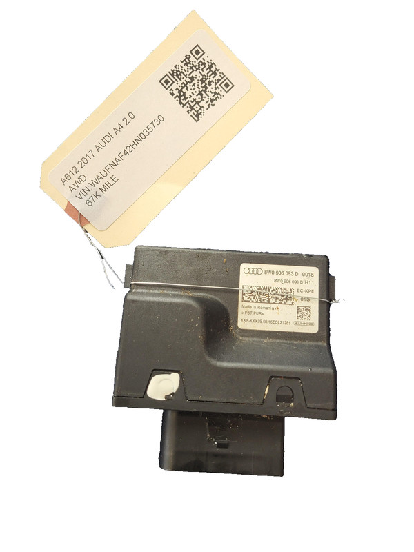 Used Oem Audi Fuel Pump Control Module 8W0906093D for 2017-2019 A4 2.0L AWD