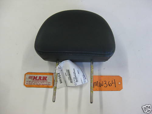 FRONT SEAT HEADREST HEAD REST BLACK LEATHER CAR USED for HYUNDAI TIBURON 00-01