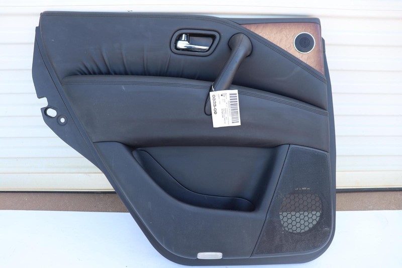 2011-2012 INFINITI QX56 REAR LEFT DRIVER SIDE DOOR PANEL TRIM COVER OEM