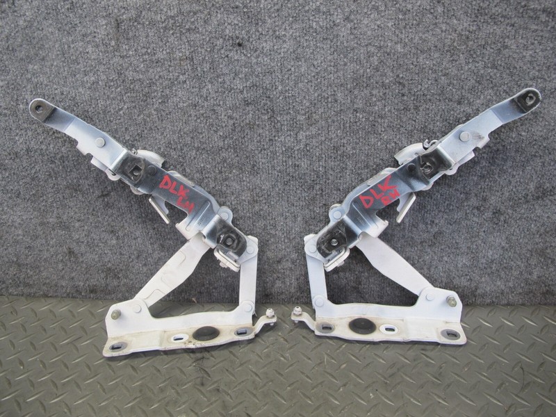 2012-2020 MERCEDES R172 SLK SLC FRONT LEFT & RIGHT HOOD HINGE SET OF 2