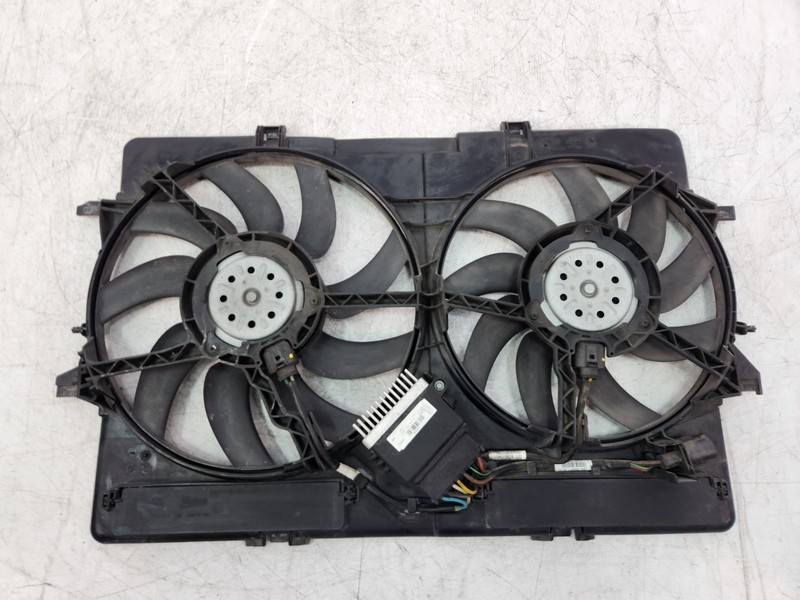 ✅ 2012-2015 OEM Audi A6 Radiator Cooling Fan Motor Assembly