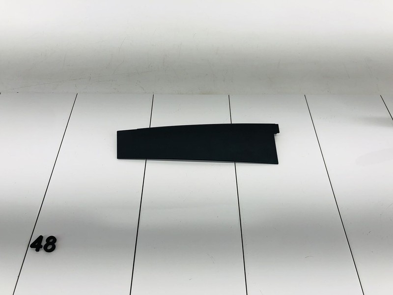 12-19 FIAT 500 RIGHT PASSENGER SIDE EXTERIOR DOOR PILLAR MOLDING COVER OEM