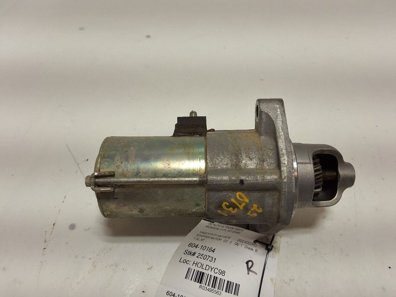 Starter Motor Turbo Fits 21-22 ACCORD 3495563