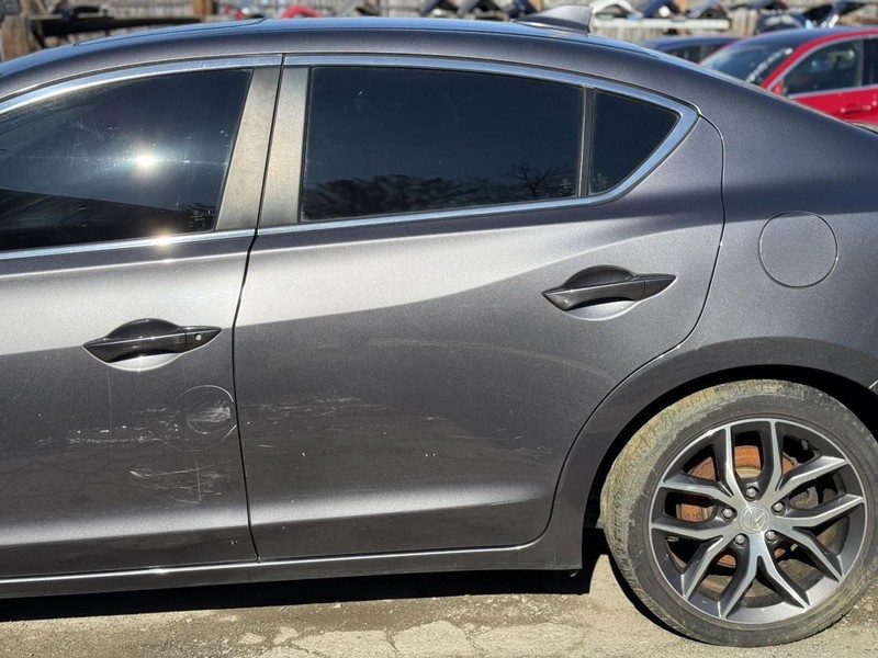 2019-2022 Acura ILX Left Driver Side Rear Door Gray