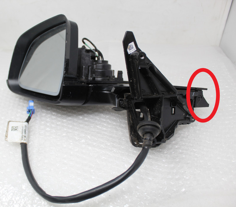 Genuine 2025+ Tesla Model Y Left Driver Door Mirror Rear View2130969-00-AOEM