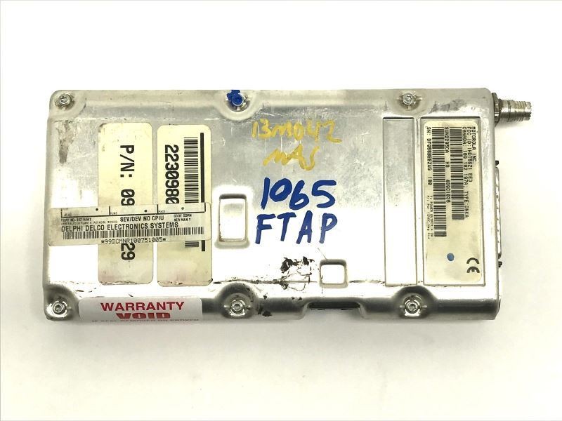 Communication OnStar GPS Transceiver Module Fits 2000 Cadillac Deville 40740