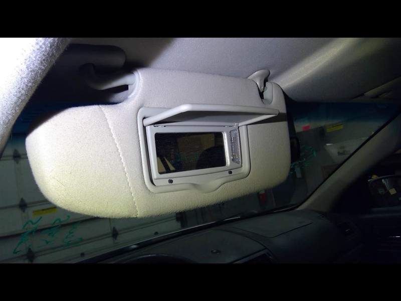 Driver Left Sun Visor With Illumination Fits 06-09 FUSION 1493028