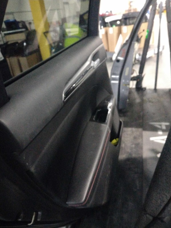 2016 Ford Fusion Left Rear Door Black 606584 Used 99K Miles OEM