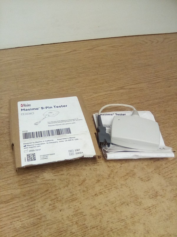 Masimo 9-Pin Tester 2020-10-01