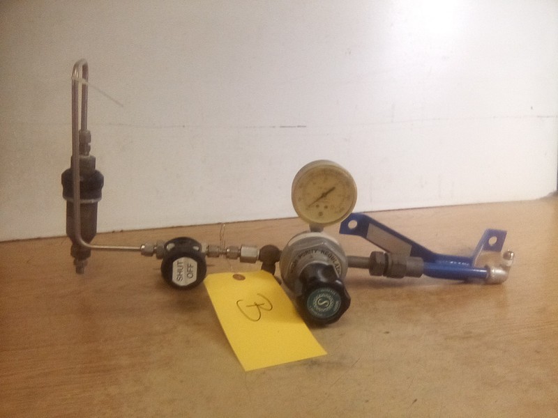 Scott Model 51-07A High Pressure Regulator Assembly 4A-B6LJ-SSP-S-LD