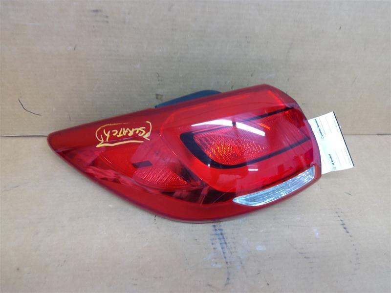 Driver Tail Light Quarter Panel Mounted Incandescent Fits 14-16 SPORTAGE 269391