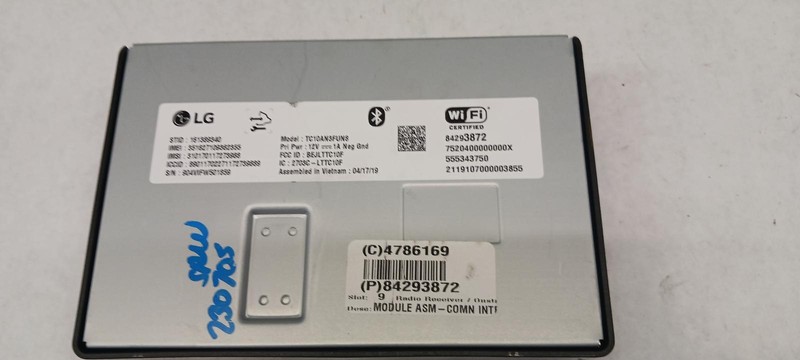 18-'19 CHEVROLET SILVERADO 1500 Communication OnStar module OEM 1 Year Wnty!