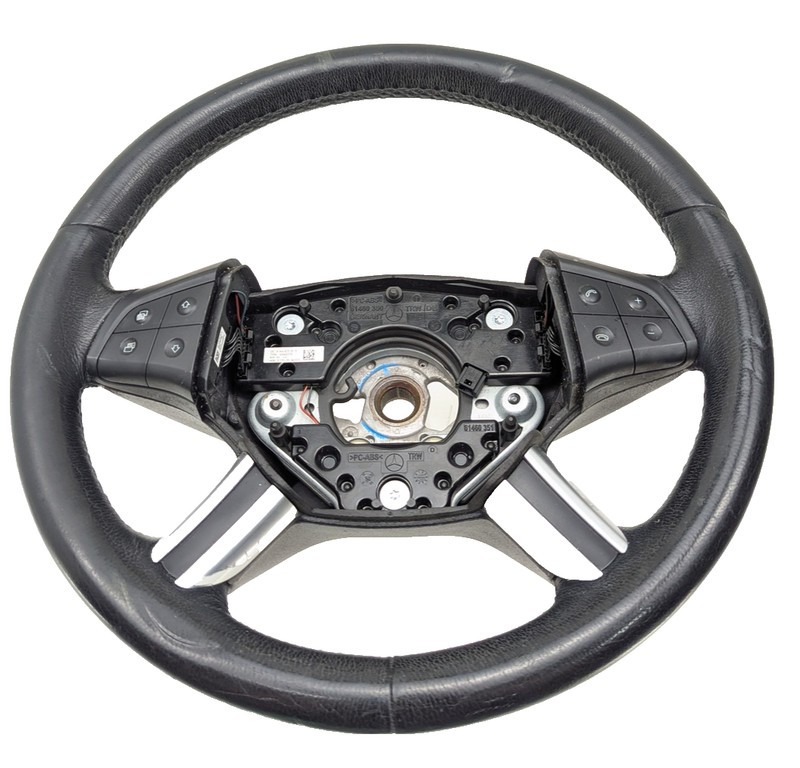 06-08 Mercedes W251 R500 ML350 GL450 Steering Wheel Black 1644605103*read