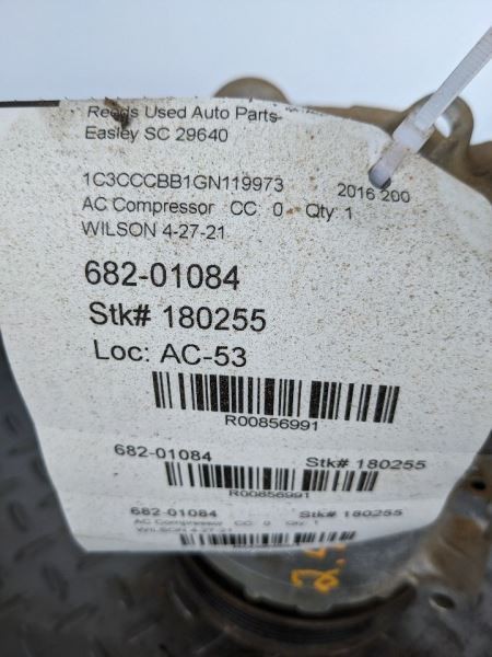 AC Compressor Fits 14-23 CHEROKEE 856991