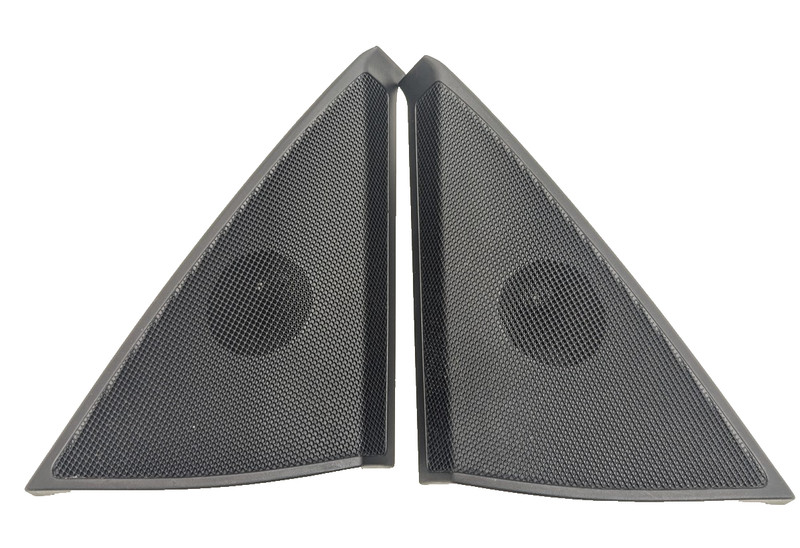 Mercedes W204 C300 C250 C350 Door Tweeter Speaker & Covers Pair OEM