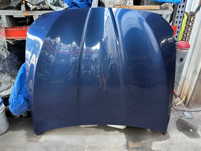 11-16 BMW F10 BONNET PANEL HOOD Blue A76 OEM