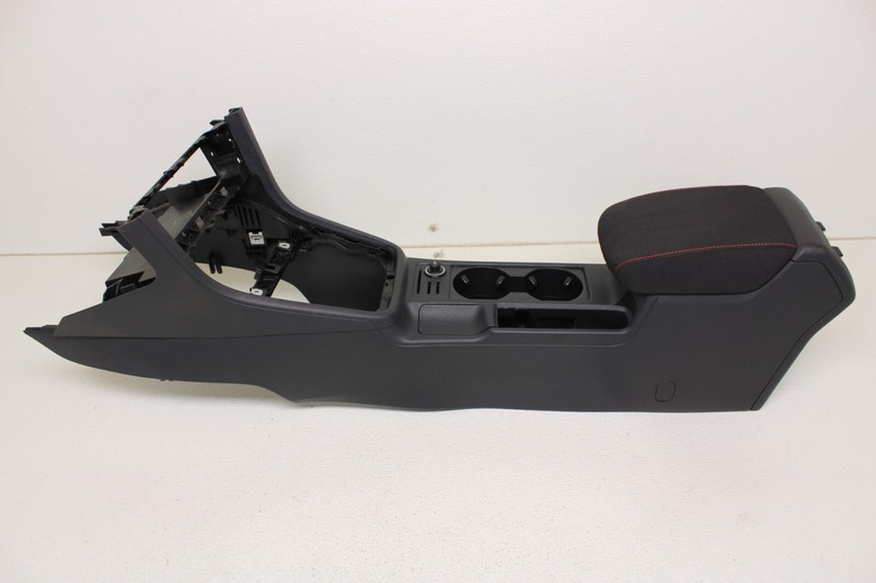 MK7 VW GTI Cloth Armrest Center Console W/ Red Stitching Genuine Oem 2015-2017