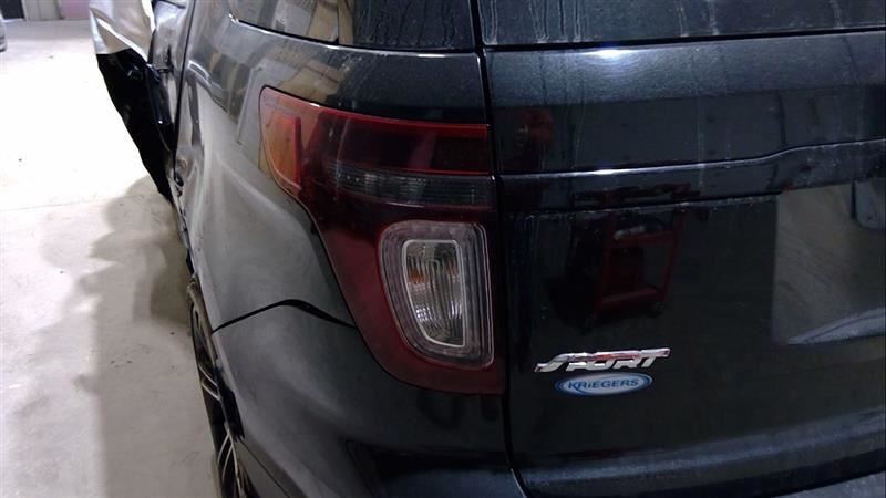 Driver Tail Light Black Out Lens Sport Fits 13-15 EXPLORER 3201122