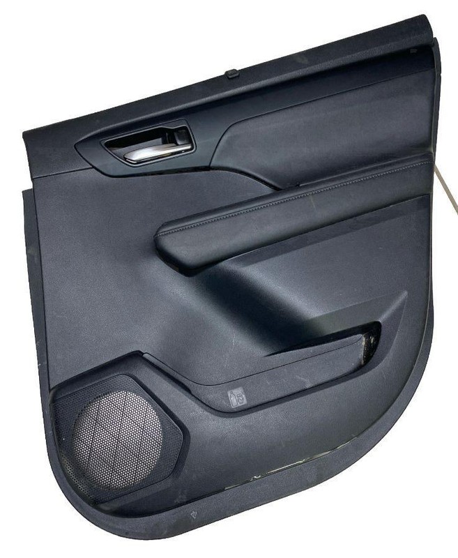 Toyota Highlander door panel trim 22 rear right black sunshade OEM 676300E82227