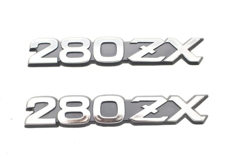 Pair of 280zx Emblems Fits 82-83 280ZX