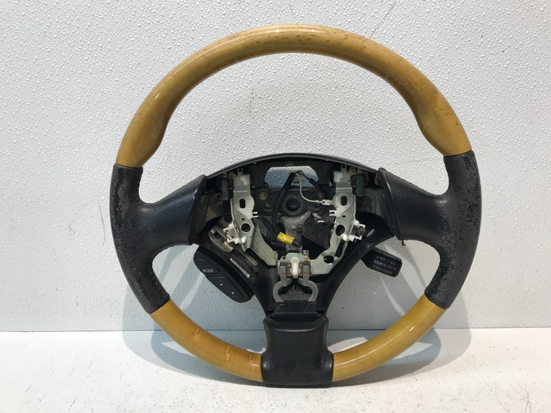 02-10 Lexus SC430 Steering Wheel Leather Wood W/ Switch & Cruise OEM