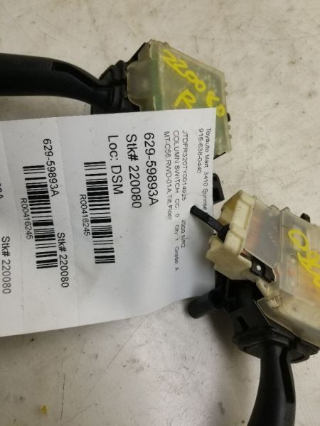 00 01 02 03 04 05 TOYOTA STEERING COLUMN SWITCH ASSEMBLY