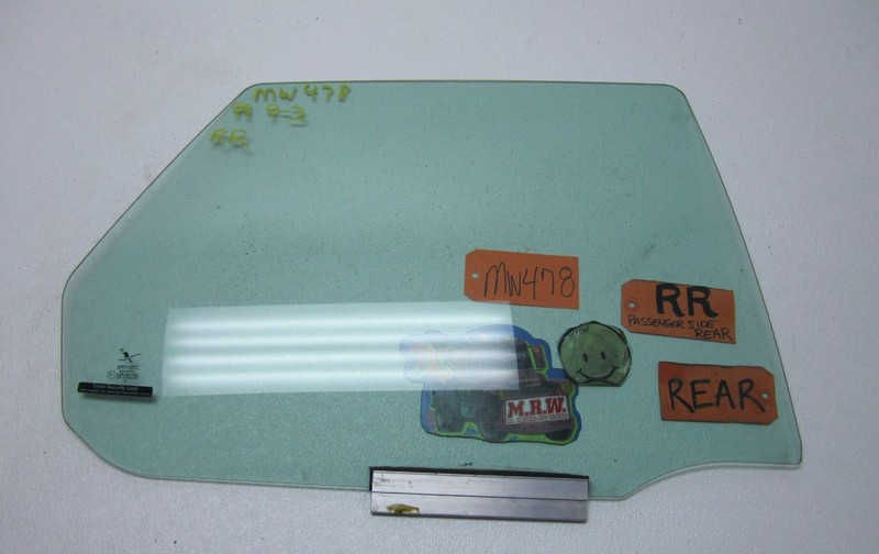 DOOR GLASS WINDOW REAR RIGHT PASSENGER R 95 96 97 98 99 00 01 02 03 SAAB 9-3 900