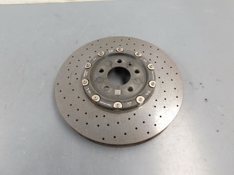 2017 18 19 20Audi R8 V10 Left Front Carbon Ceramic Rotor #3300 Q1