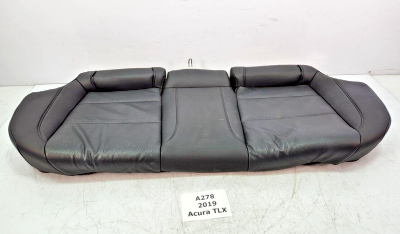 ✅ 2015-2020 OEM Acura TLX Rear Seat Lower Leather Cushion Cover Black