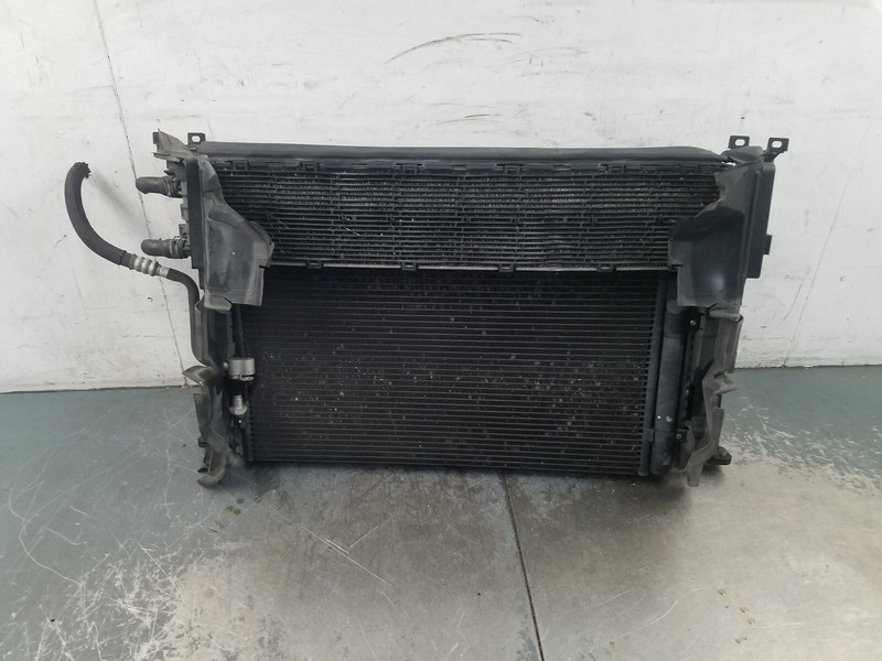 2013 Audi S4 Quattro B8 Radiator Condenser Fan Assembly #5394 J7
