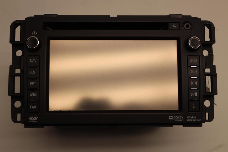 2012-2014 GMC YUKON XL 1500 AM DM XM STEREO NAVIGATION DISPLAY SCREEN OEM