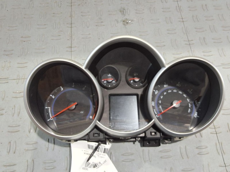 Speedometer MPH US Market With Black Cluster Opt B76 Fits 13-14 CRUZE 3505239