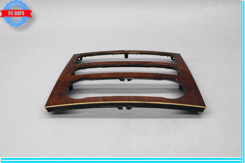 06-12 Mercedes ML550 GL450 GL550 X164 Center Console Control Trim Bezel Wood Oem